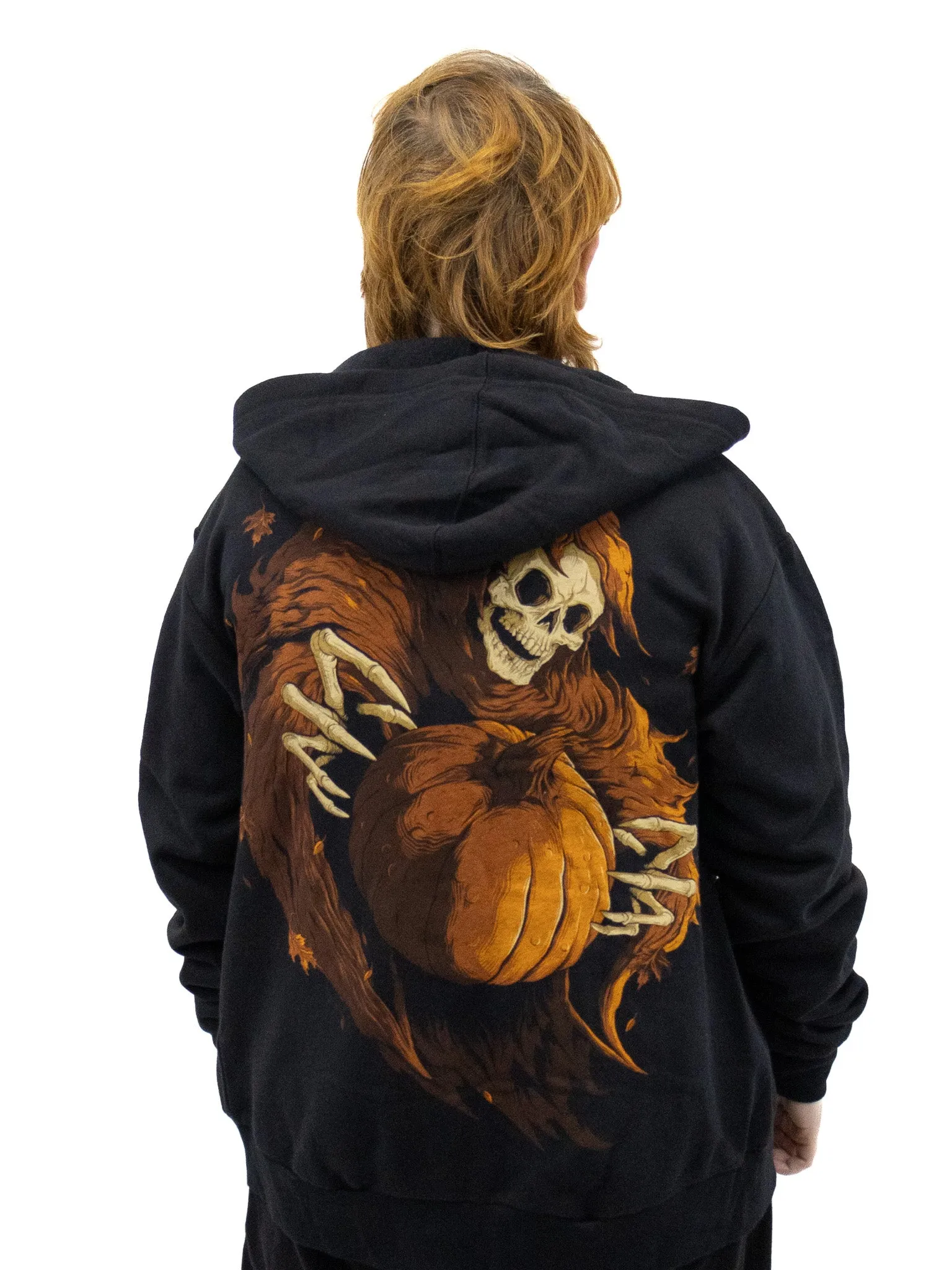 Hallowed Gourd Zip Hoodie SEVENTH INK