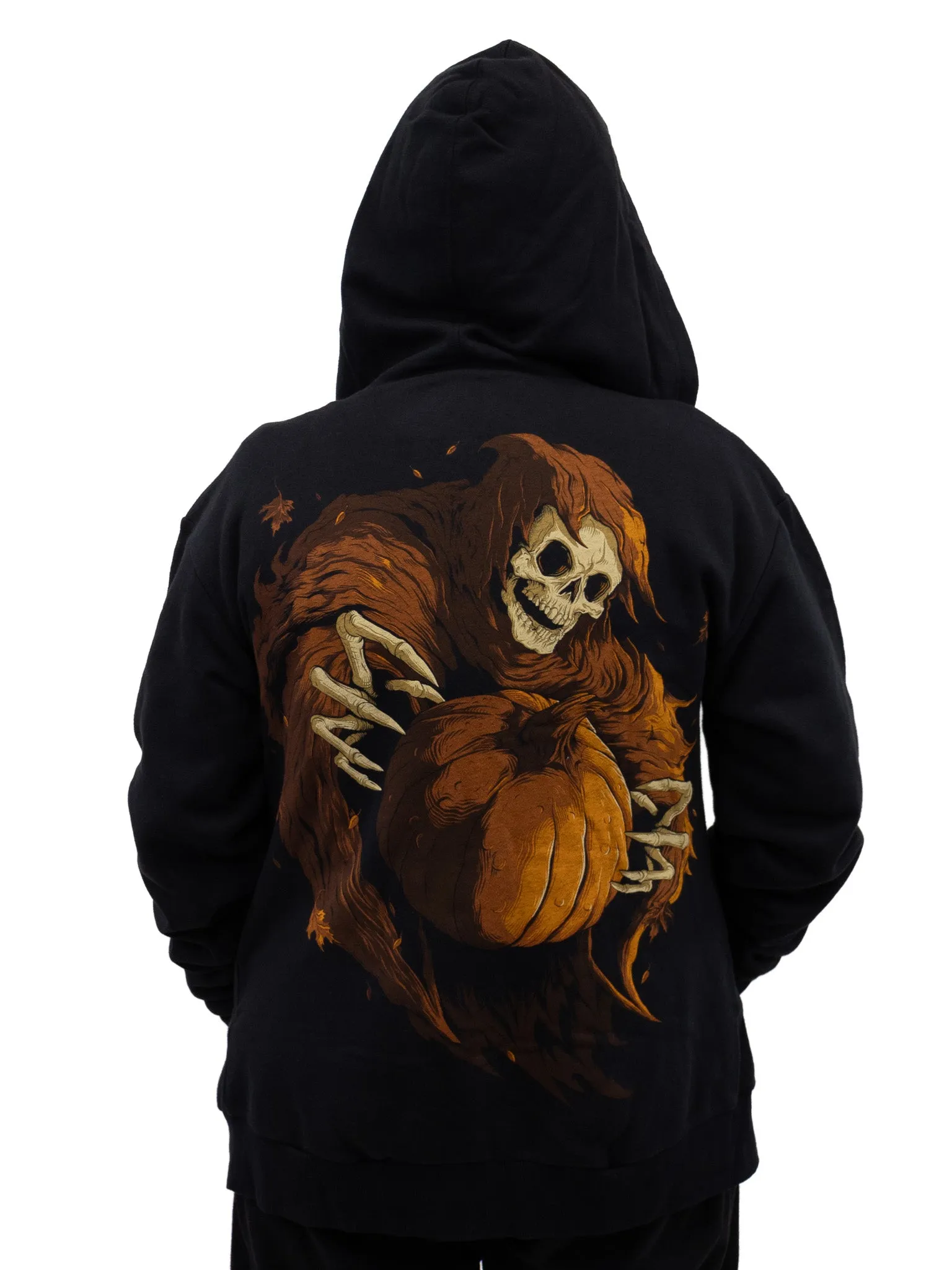 Hallowed Gourd Zip Hoodie SEVENTH INK