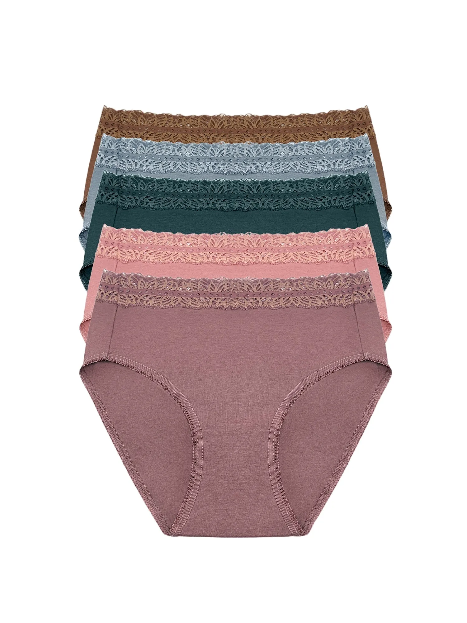 High-waisted Postpartum Underwear Pack | Dusty Hues