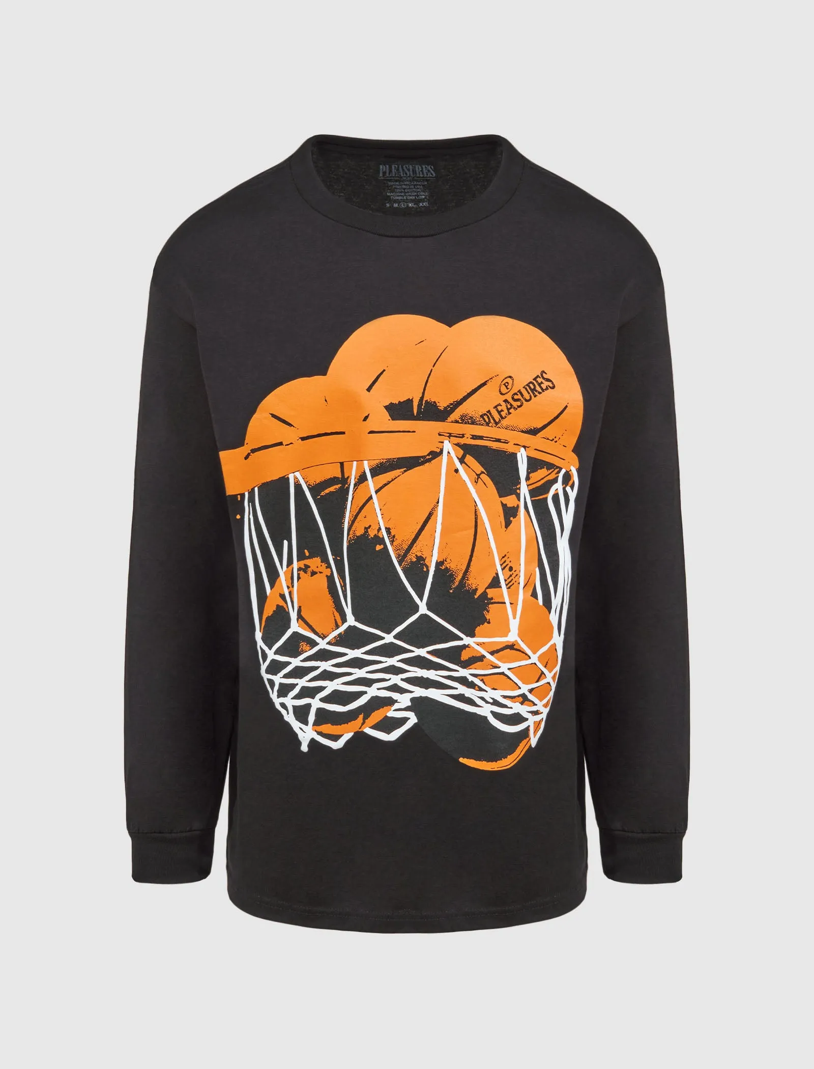 HOOPS LONG SLEEVE TEE