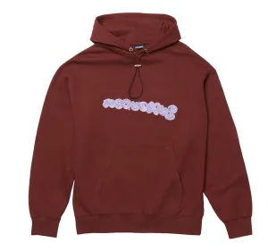 Jacquemus Le Sweatshirt Spirale Logo Hooded Sweatshirt Brown