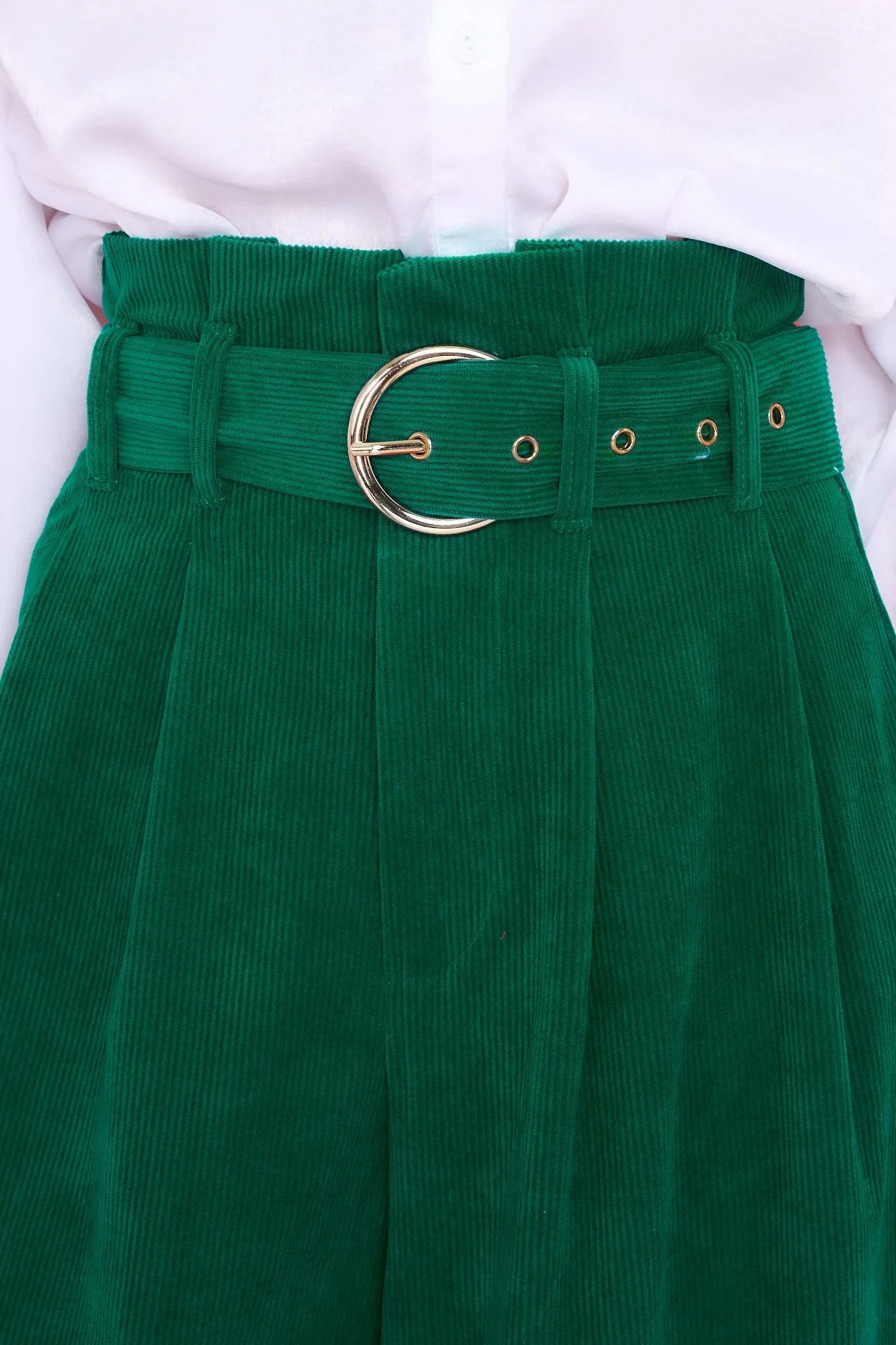 Keeping It Classy Emerald Corduroy Pants