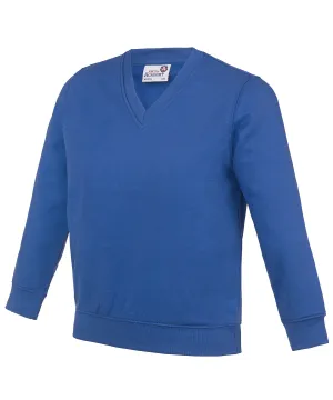 Kids Academy v-neck sweatshirt | Academy Royal Blue