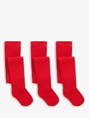 Kids' Cotton Rich Popsocks -Red