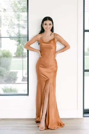 Kimora Satin Dress | Ready To Ship