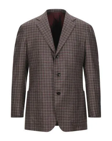 Kiton Man Blazer Dark brown 40 suit