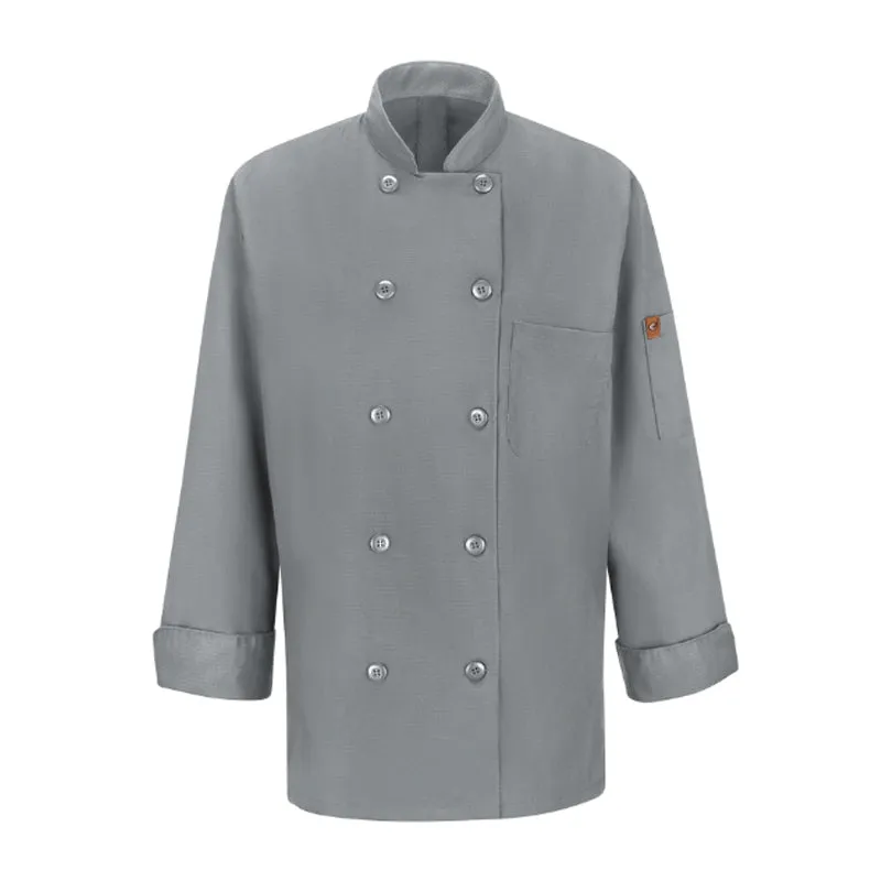 Ladies' Long Sleeve Chef Coat