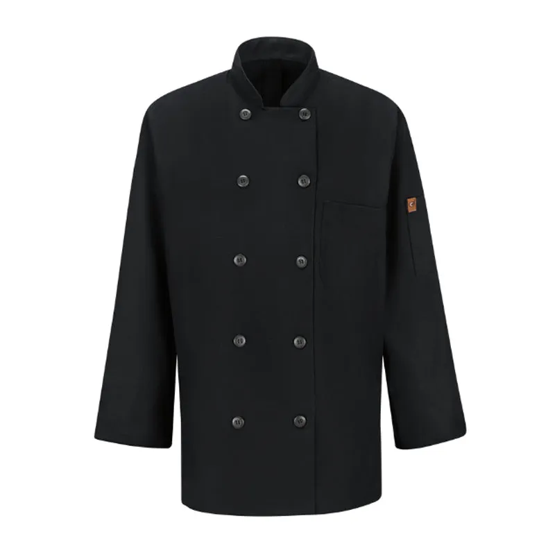 Ladies' Long Sleeve Chef Coat