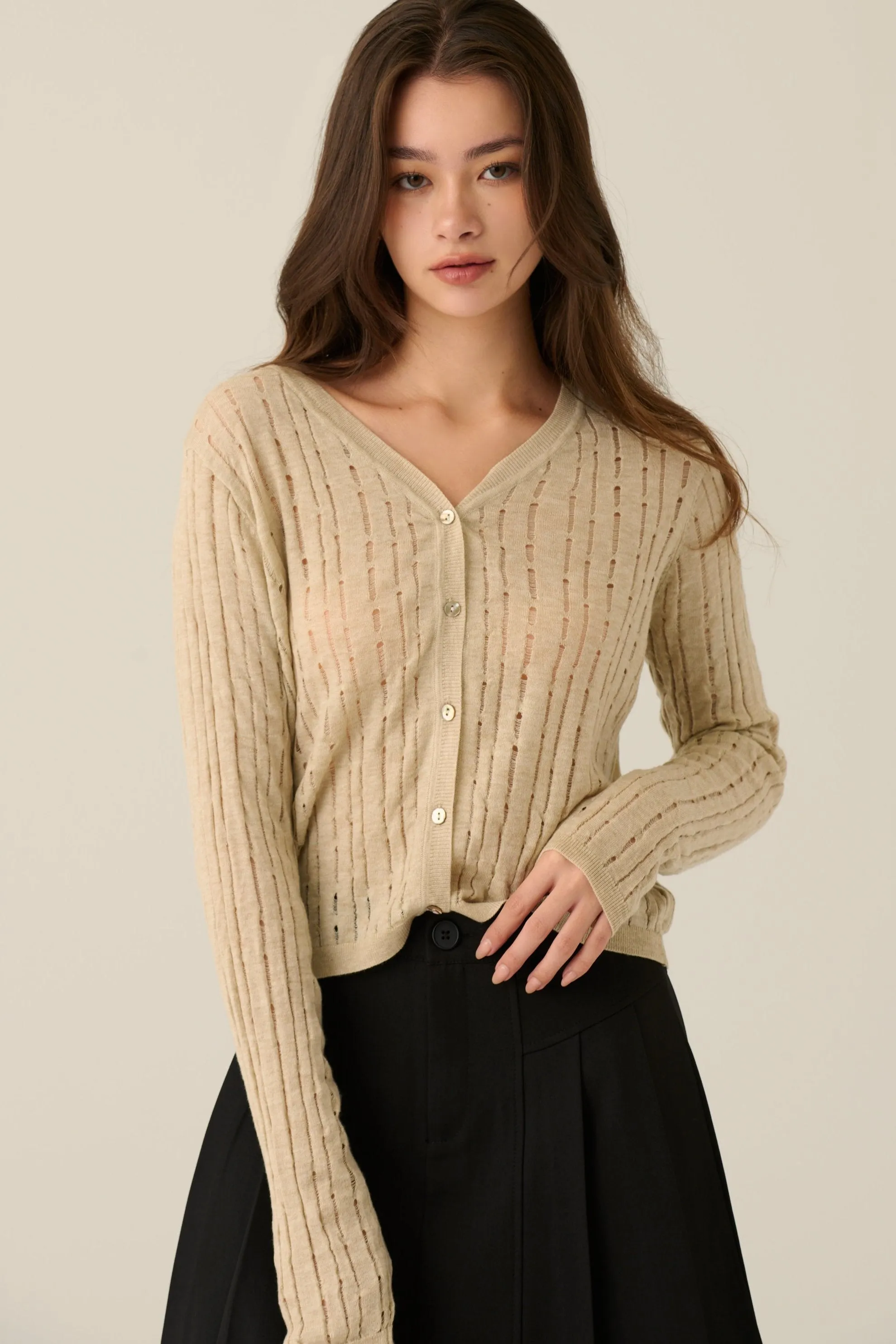 Laurent special knit cardigan