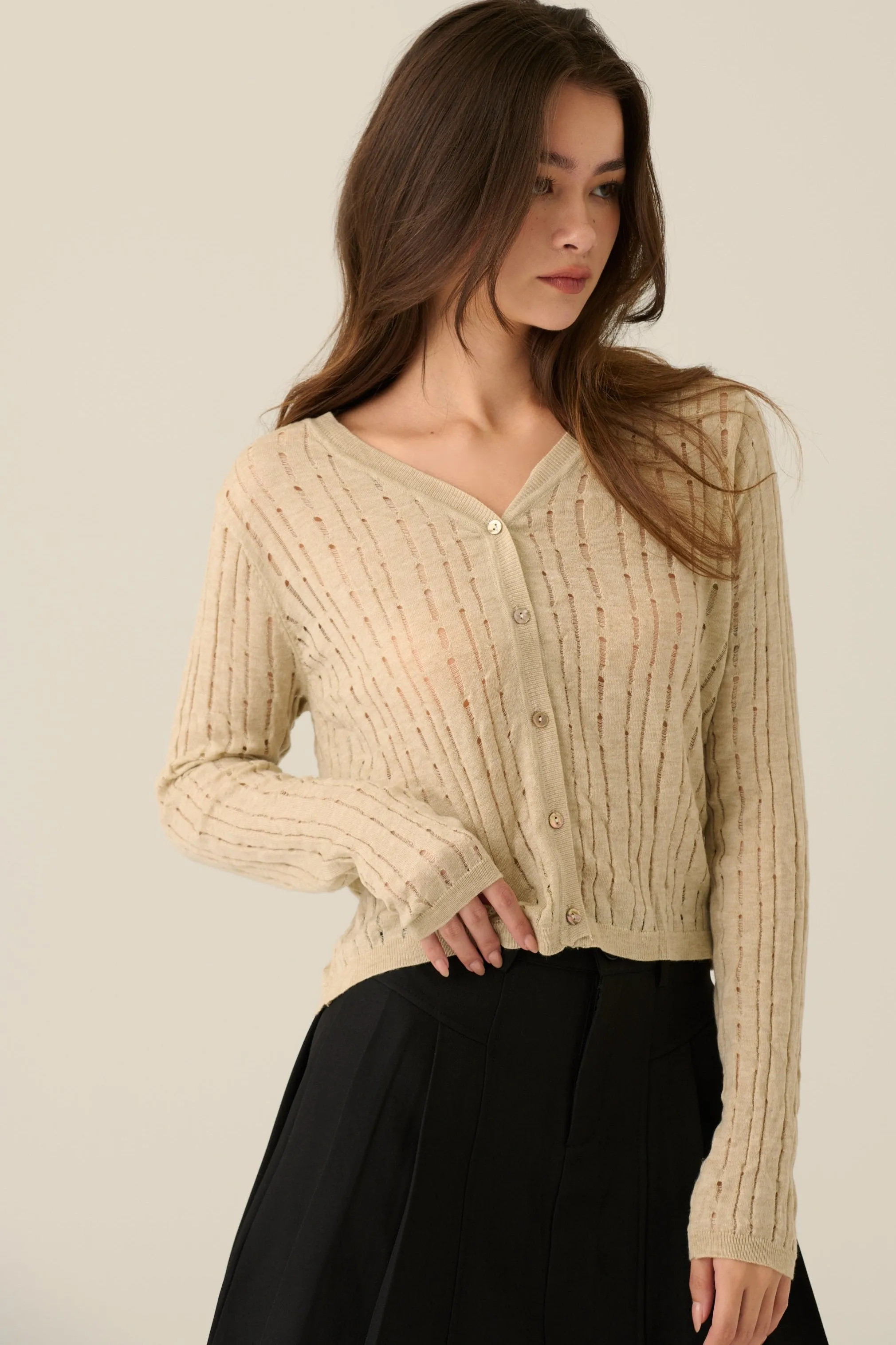 Laurent special knit cardigan