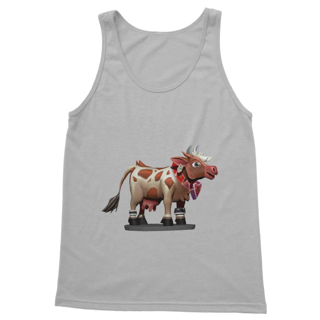 Light Brown Cow Classic Adult Vest Top