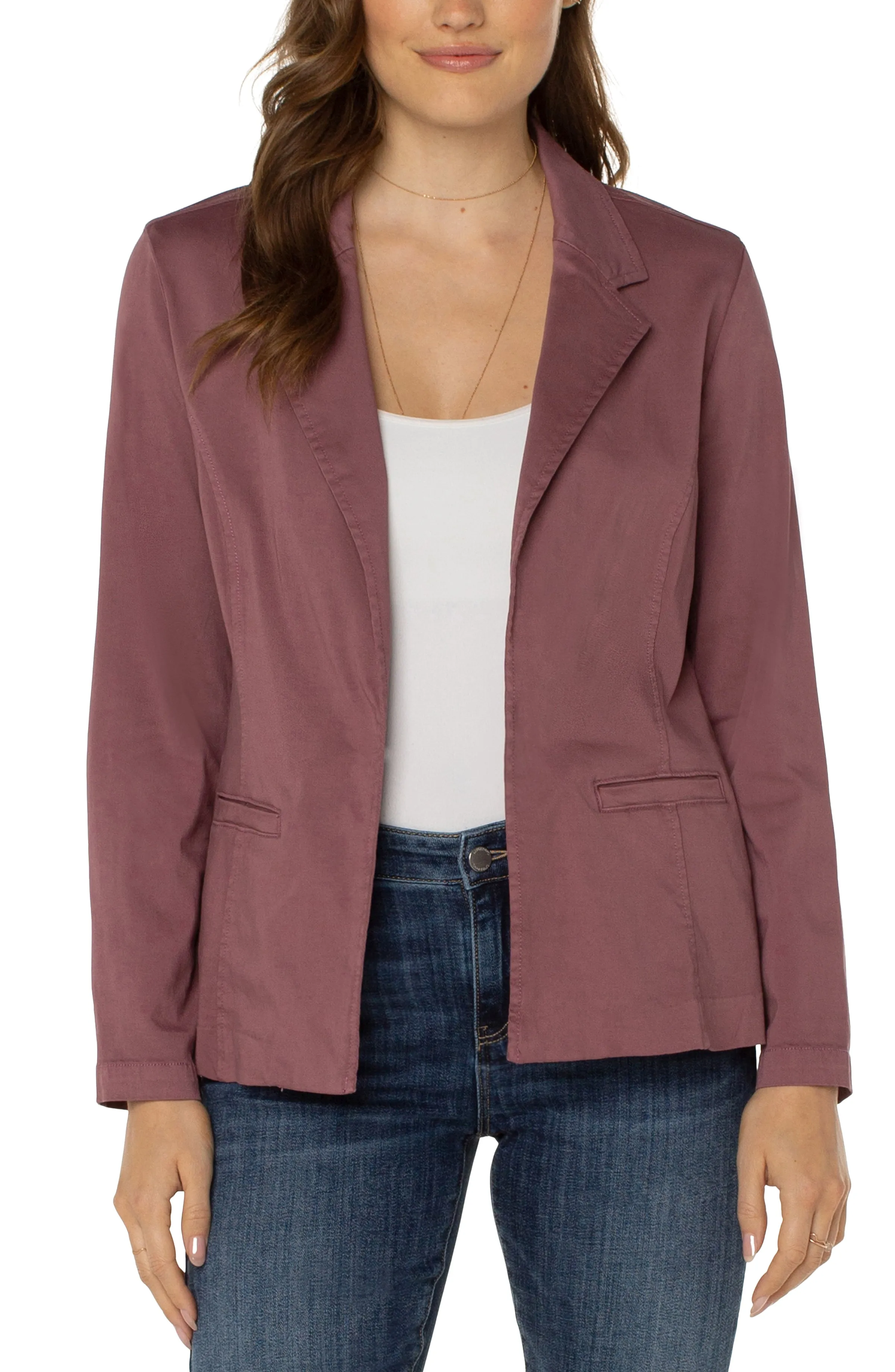 Liverpool Fitted Blazer (Victorian Mauve)