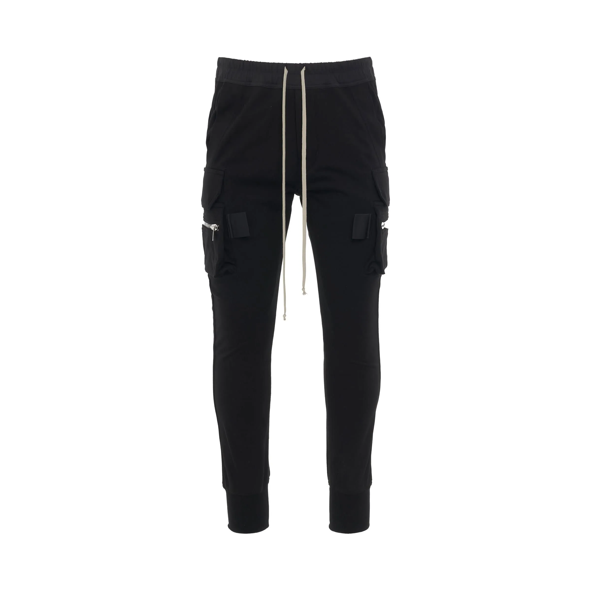 Mastodon Cotton Cargo Pants in Black