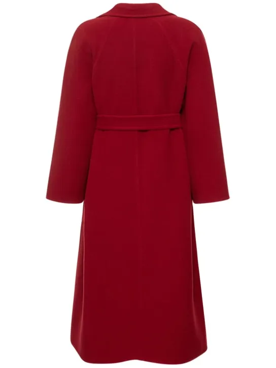 Max Mara   Ludmilla1 cashmere long coat w/ belt 