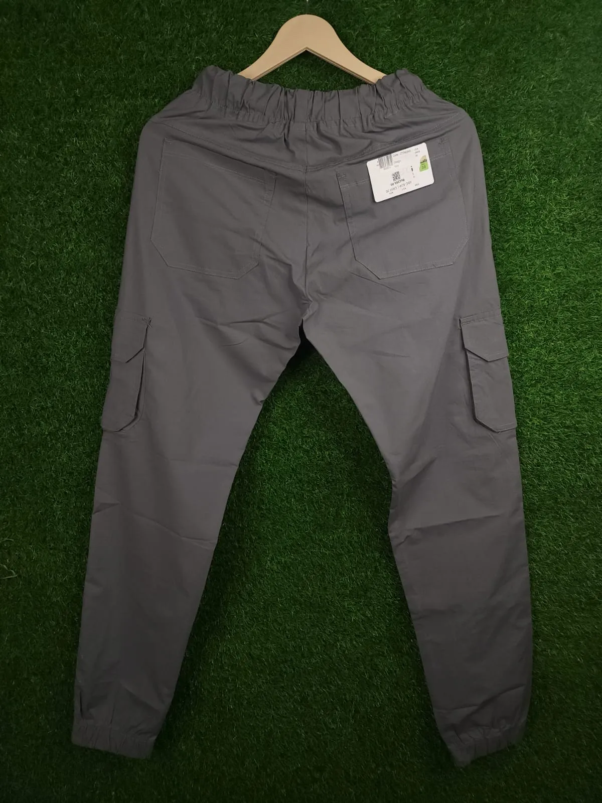 Men Grey Cargo