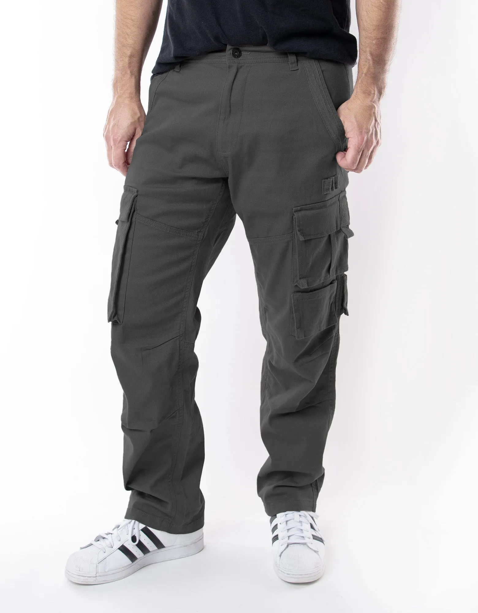 MEN'S ALPHEUS STRAIGHT FIT TWILL CARGO PANTS