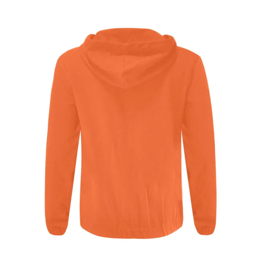 Men's Classic Zip Hoodie - Orange