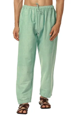 Men's Lounge Pants | Green | Fits Waist Size 28" to 36"