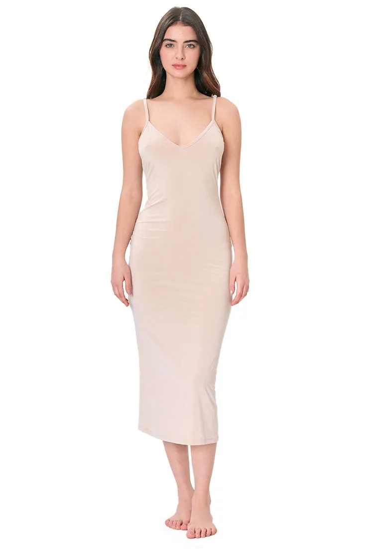 Mila Nude Slip Dress