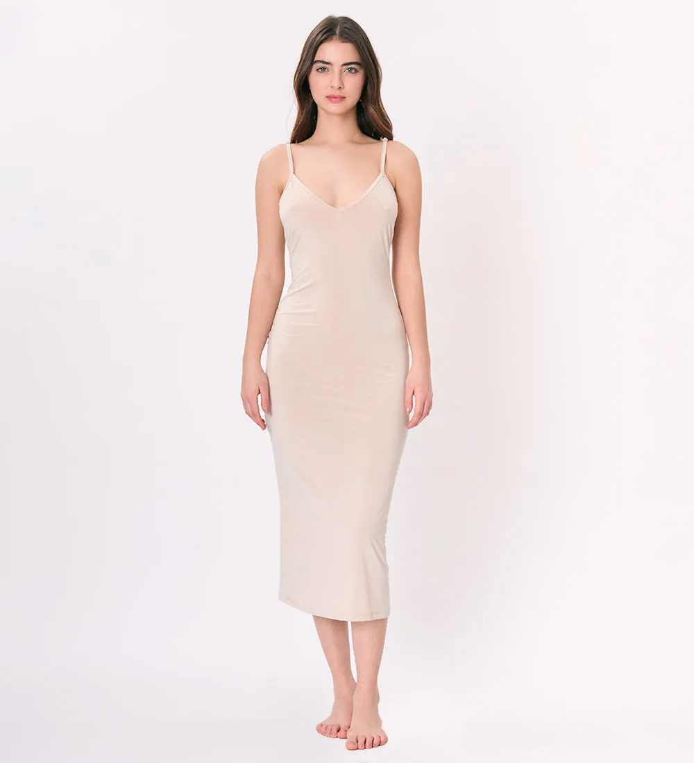 Mila Nude Slip Dress