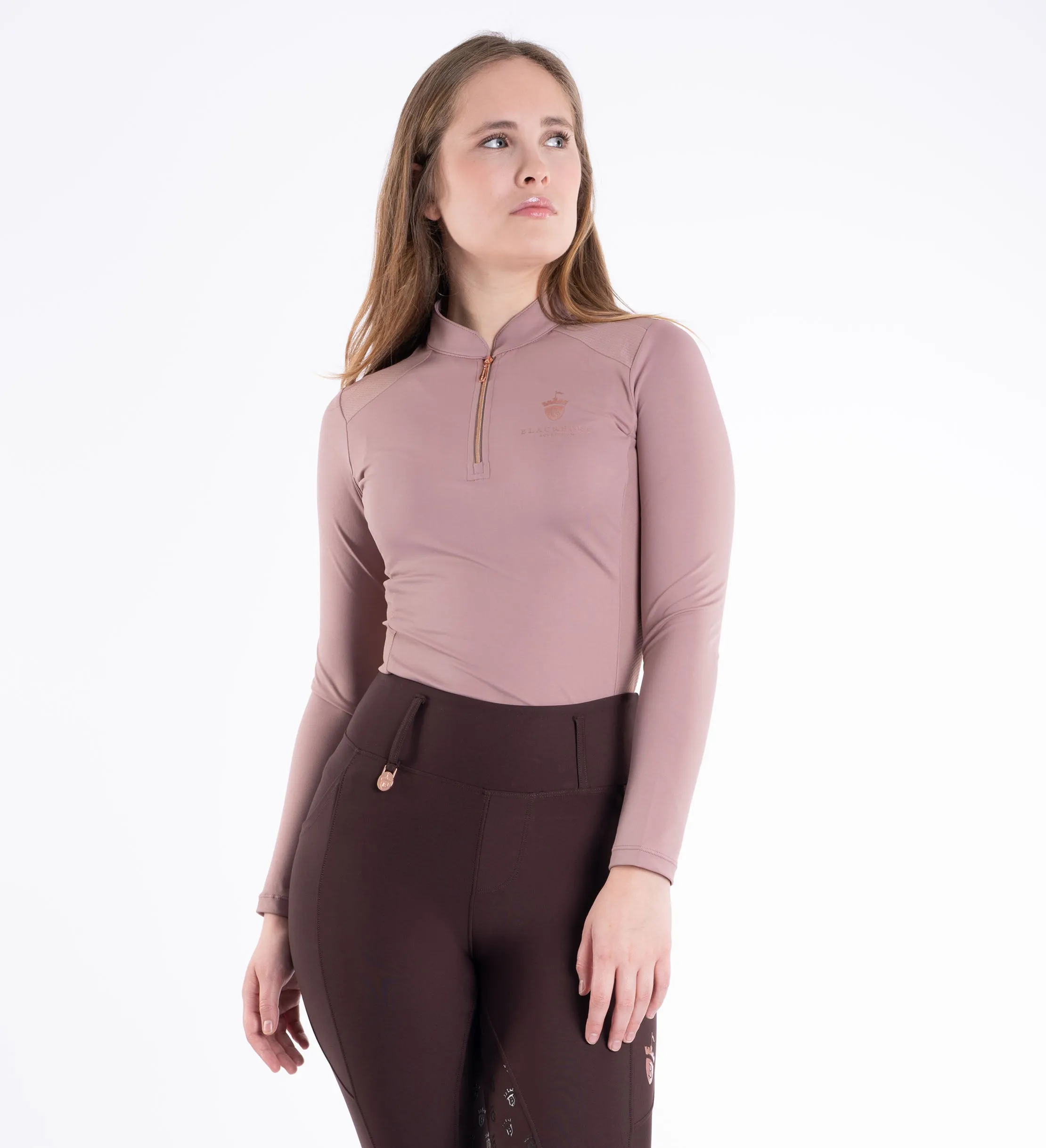 Mink Cool Mesh Base Layer - Long Sleeve