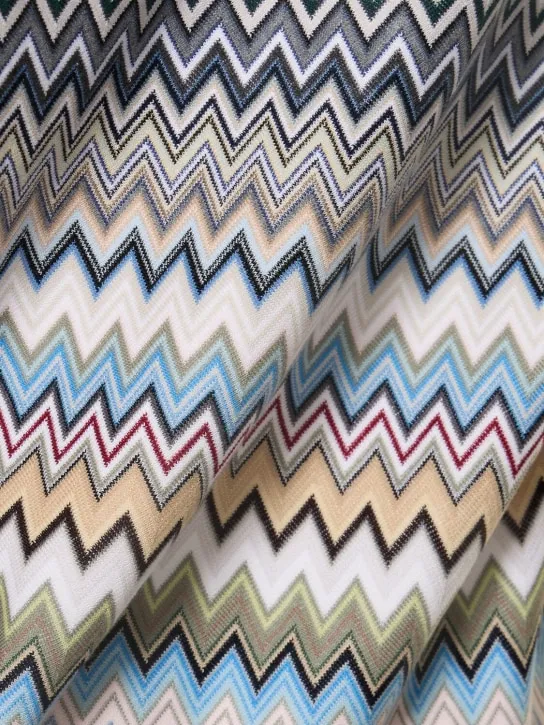 Missoni   Zig-zag striped cotton hoodie 