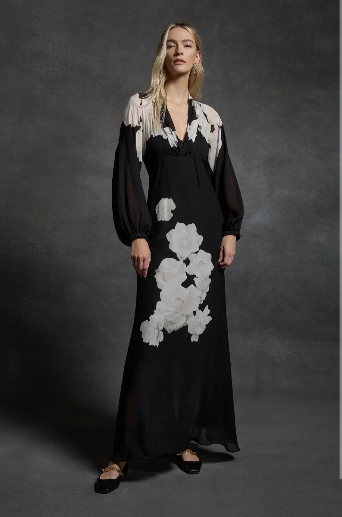 Moss & Spy Trinity Maxi - Black/Ivory