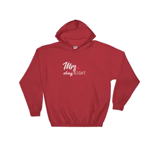 Mrs Always Right Hoodie