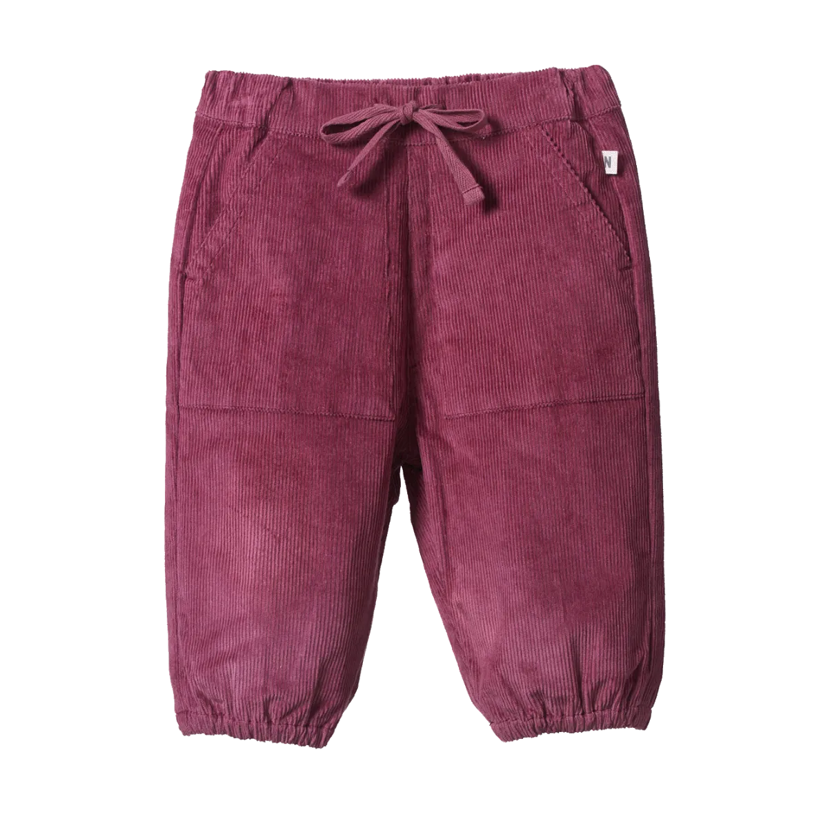 Nature Baby Frankie Cord Pant Rhubarb