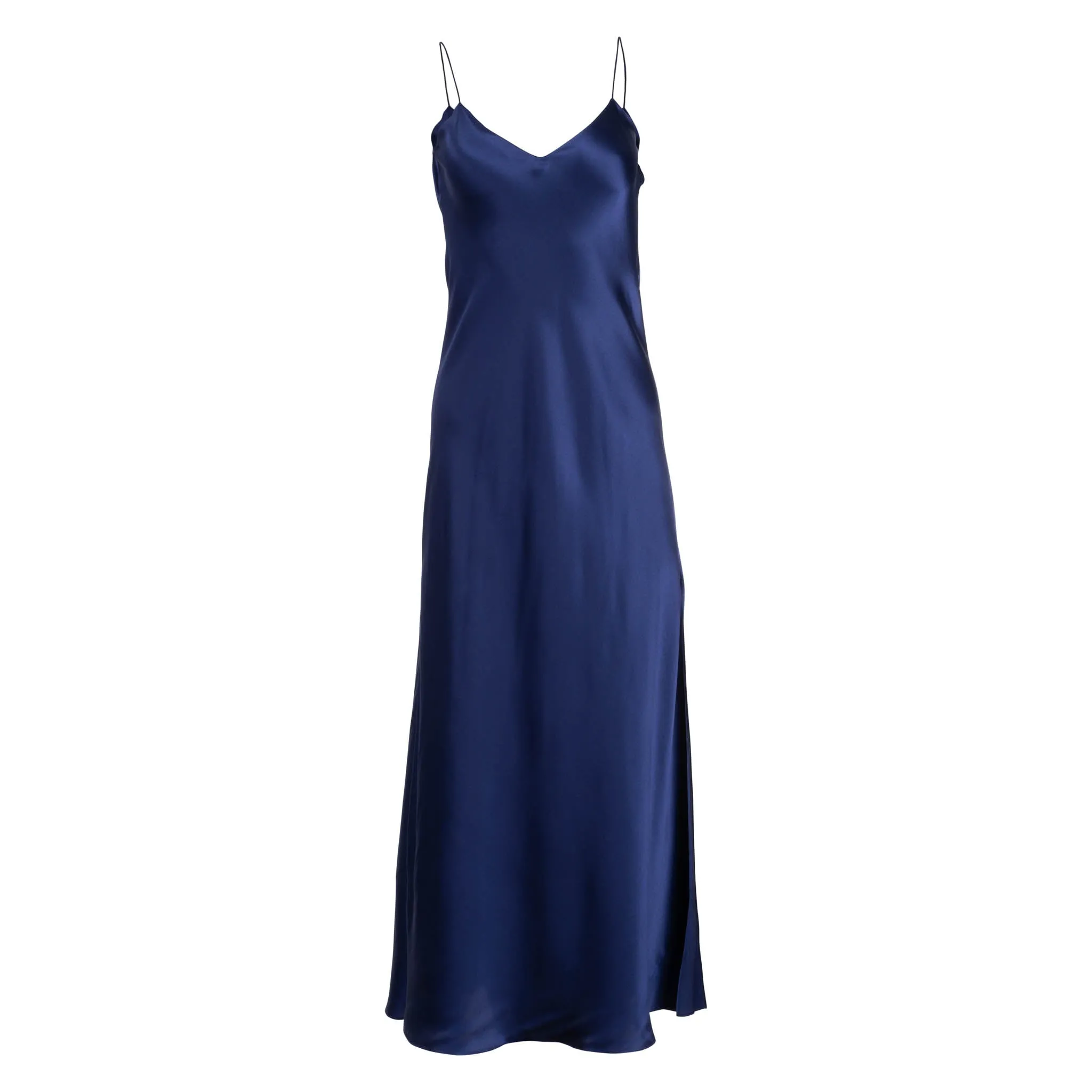 Navy Maxi Slip Dress