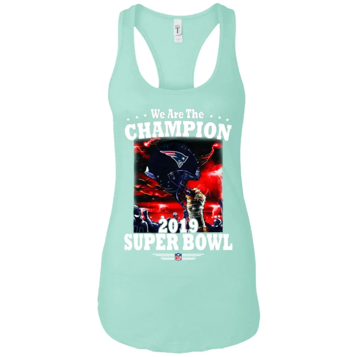 Nfl – New England Patriots We Are The Champion 2019 Super Bowl Football Women Tank Top