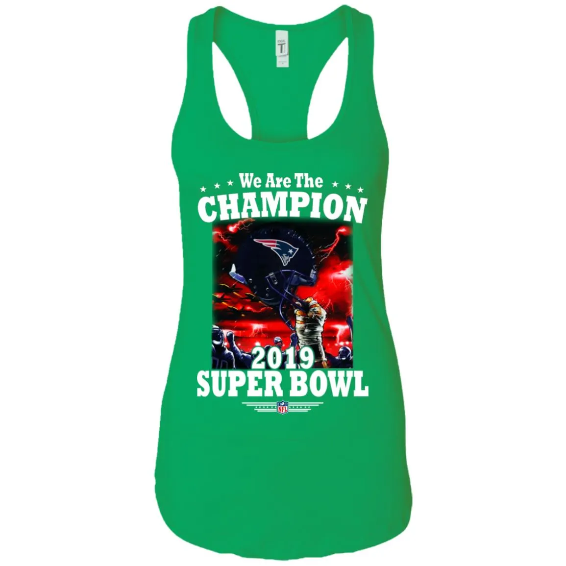 Nfl – New England Patriots We Are The Champion 2019 Super Bowl Football Women Tank Top