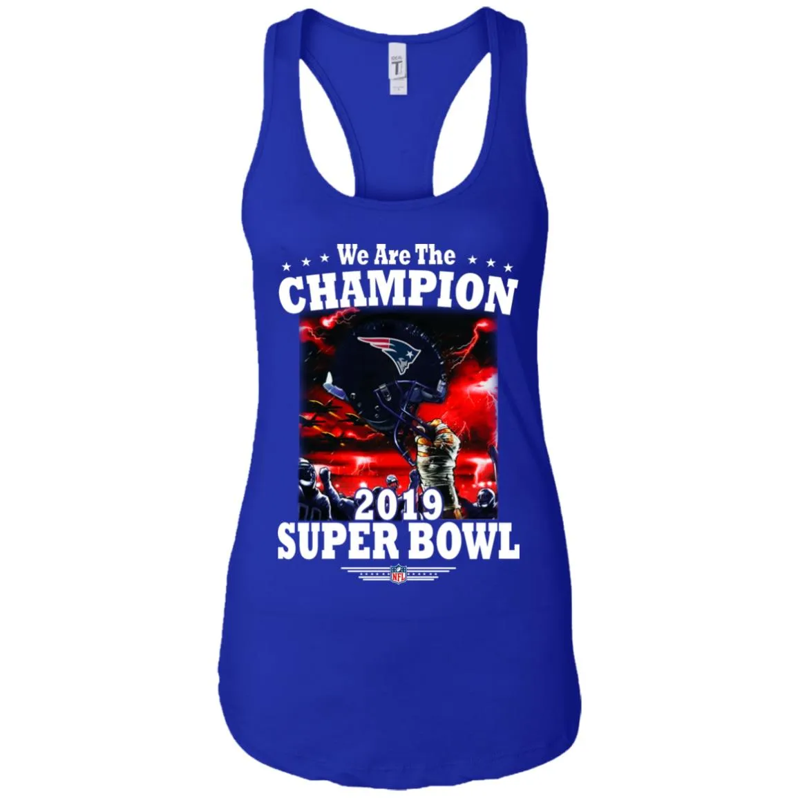 Nfl – New England Patriots We Are The Champion 2019 Super Bowl Football Women Tank Top