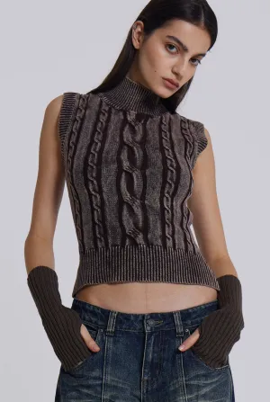 Nixa Sleeveless Knit Top