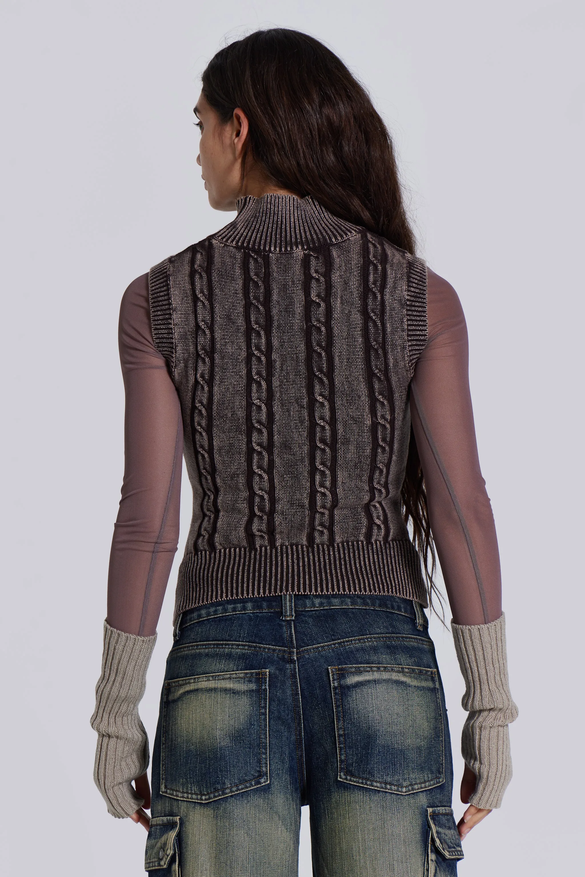 Nixa Sleeveless Knit Top