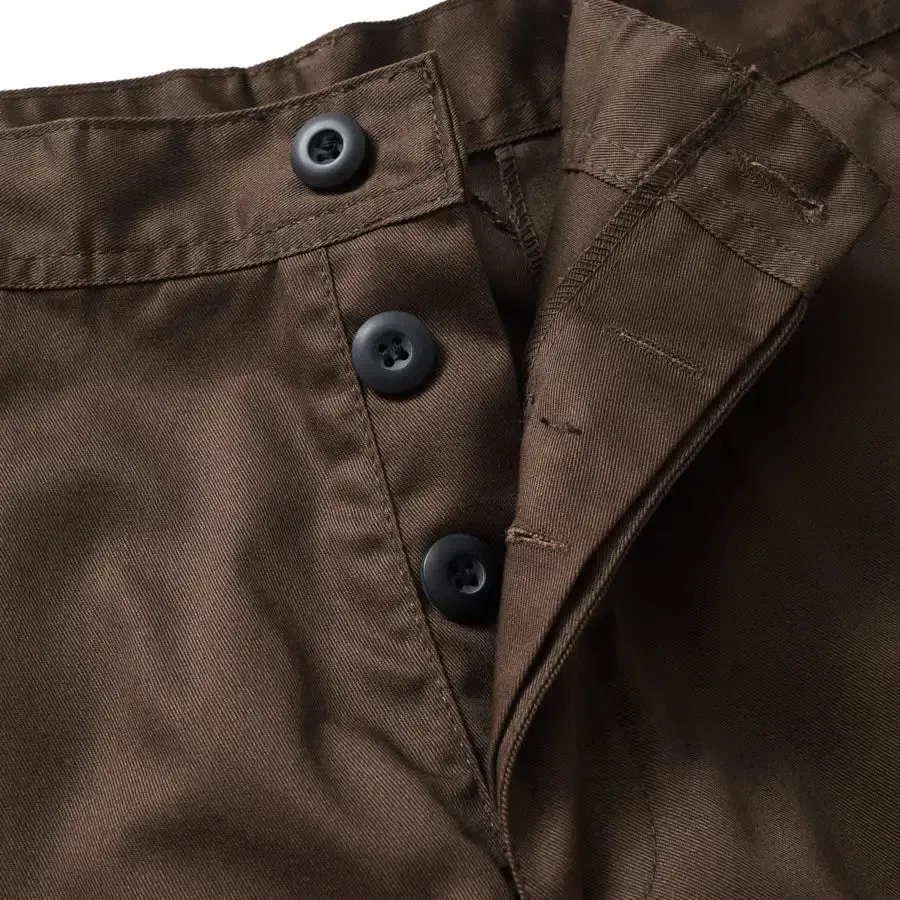 No-Comply Cargo Skate Pants - Brown