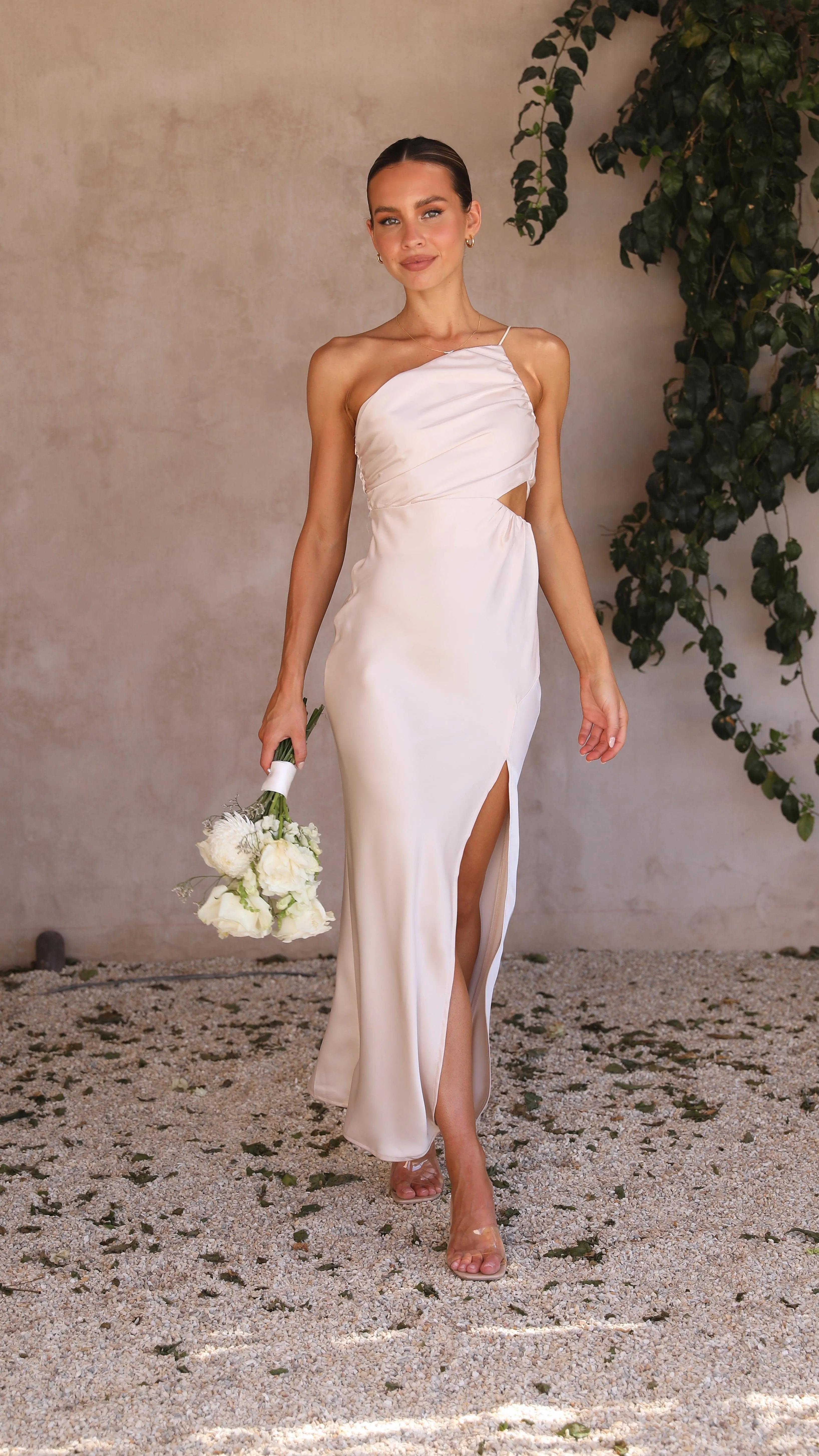 Nyla Maxi Dress - Champagne