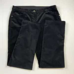 Pants Corduroy By Chicos In Black, Size: L