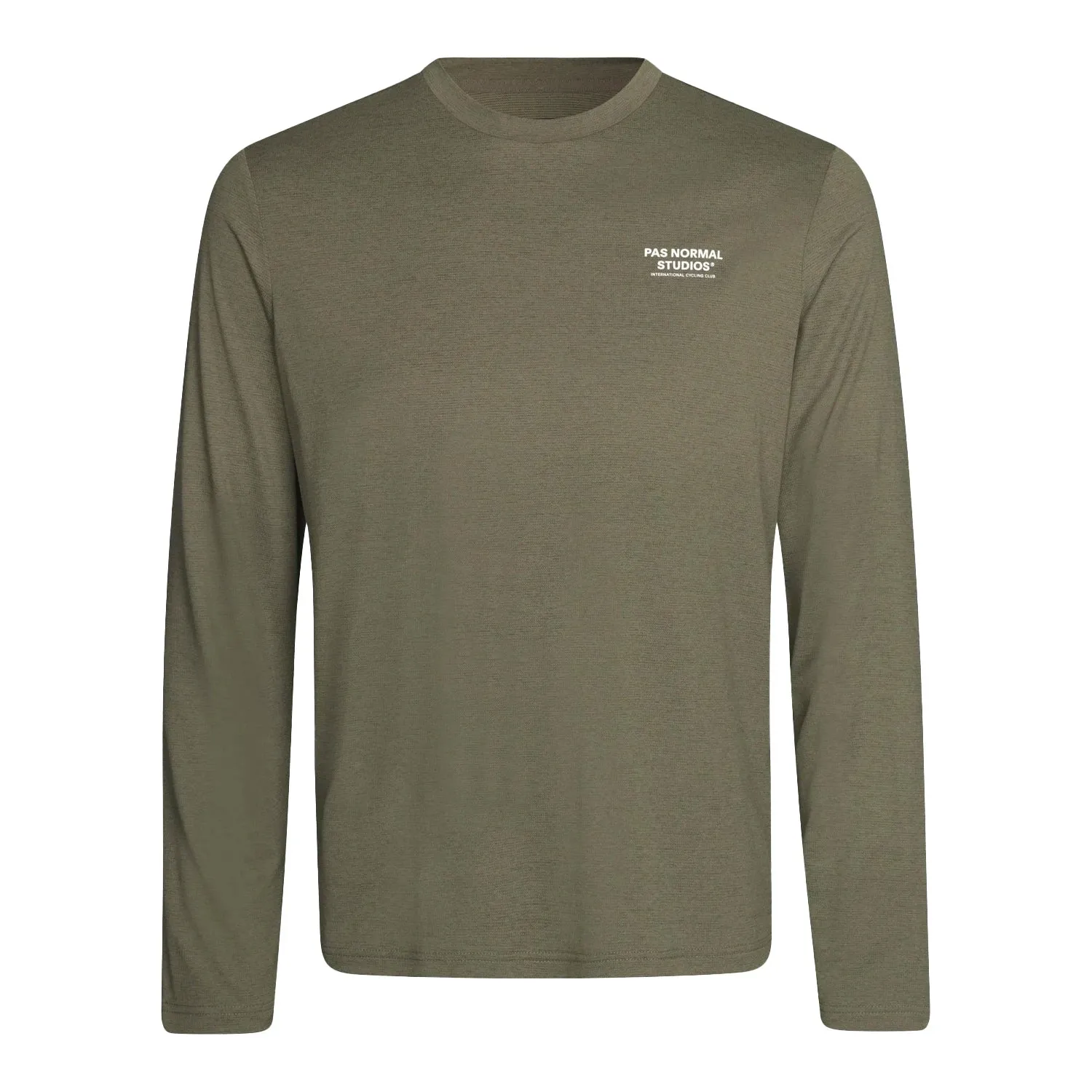 PAS NORMAL STUDIOS Balance Long Sleeve Tshirt - Olive Grey