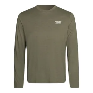 PAS NORMAL STUDIOS Balance Long Sleeve Tshirt - Olive Grey