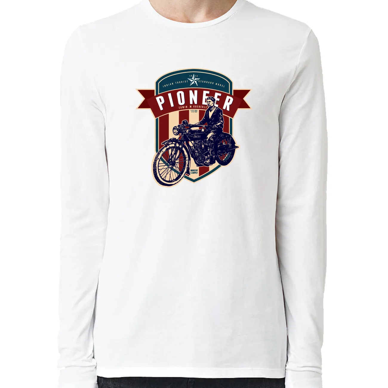 PIONEER - 1914 INDIAN TOURIST LONG SLEEVE SHIRT