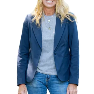 Plain Navy Blazer