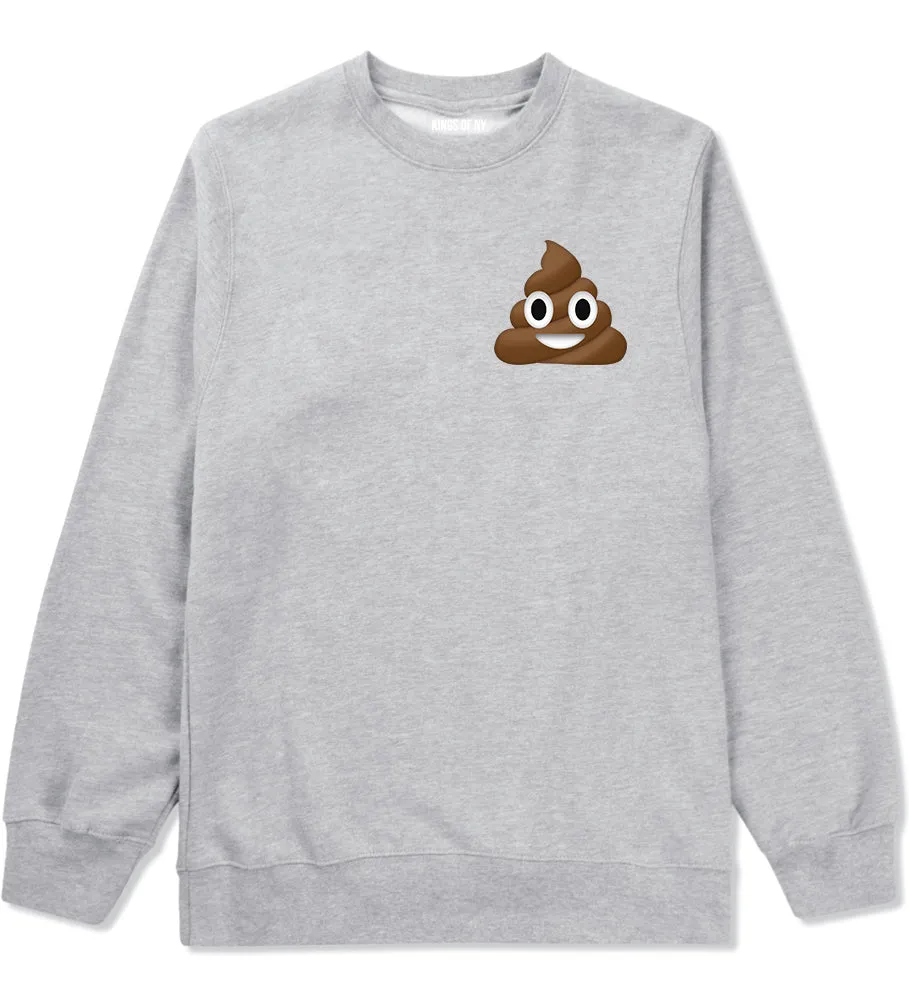 Poop Chest Mens Crewneck Sweatshirt