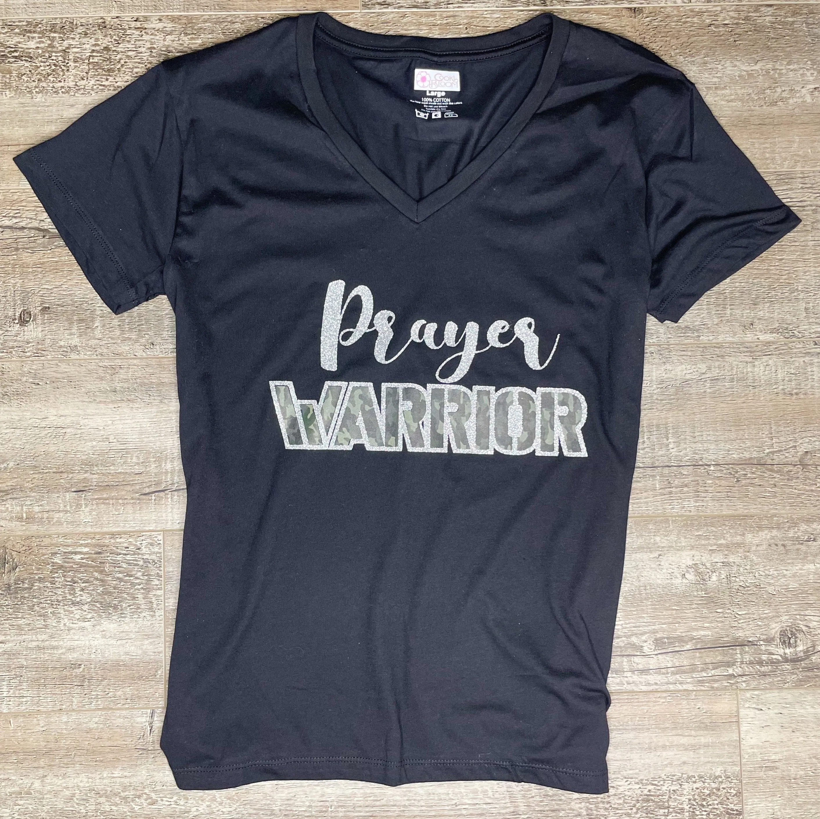 Prayer Warrior Camo T-Shirt