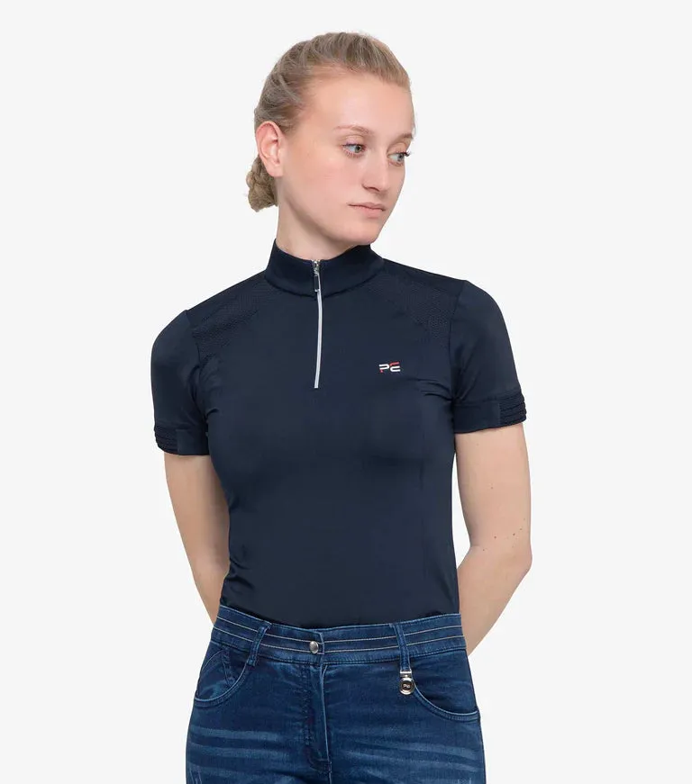 Premier Equine Remisa Ladies Technical Short Sleeve Riding Top