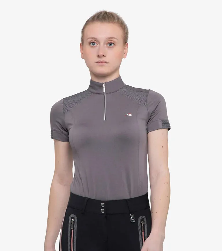 Premier Equine Remisa Ladies Technical Short Sleeve Riding Top