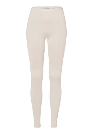 Pure Silk Silk Leggings | Pale Cream 71710-116