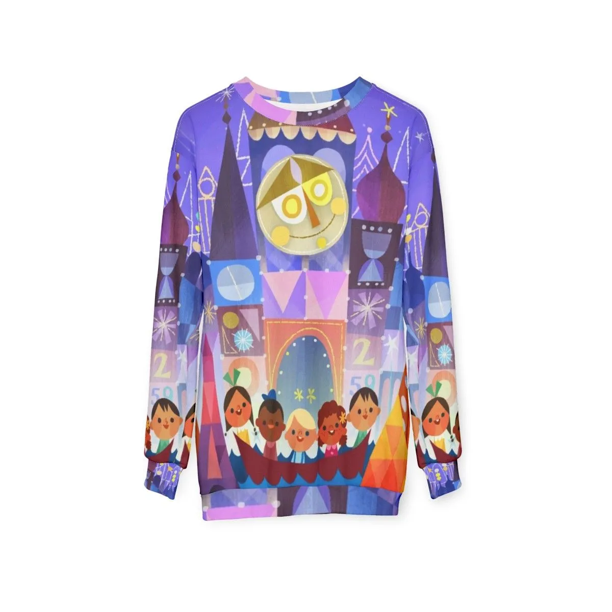 "Disney 'It's a Small World' Little Word Afterall Sweatshirt"