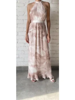 Rococo Sand Pleated Maxi Dress