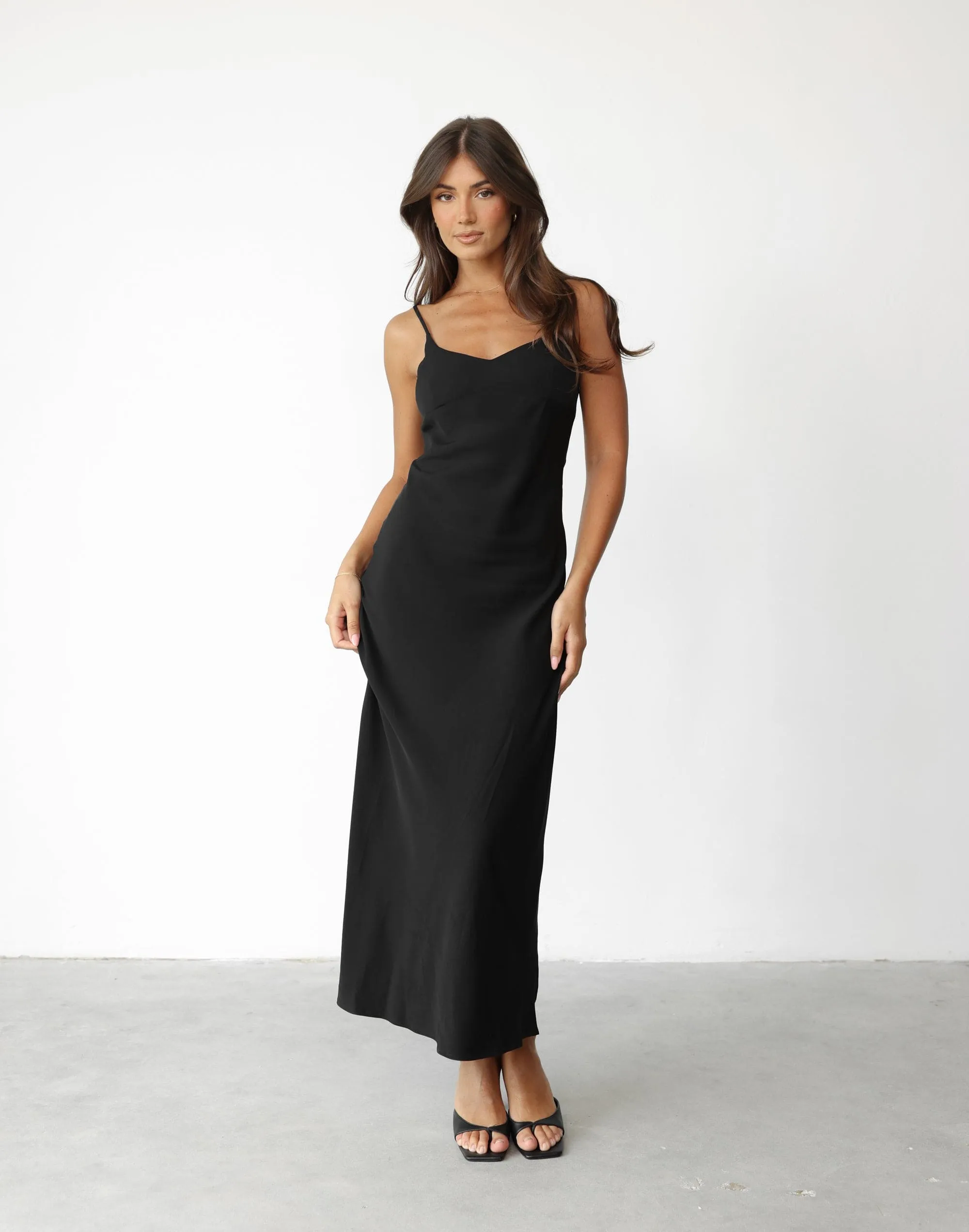 Rosalina Maxi Dress (Black)